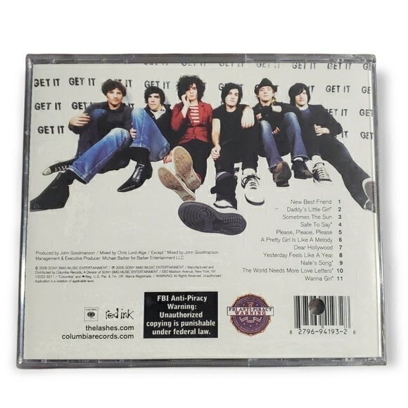 The Lashes - Get It‎ [2006 Promotional CD] - Picture 2 of 2